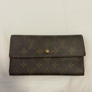 Louis Vuitton Vintage Wallet with checkbook holder
